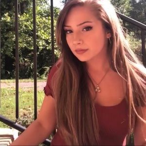 RUST ORANGE BODYSUIT